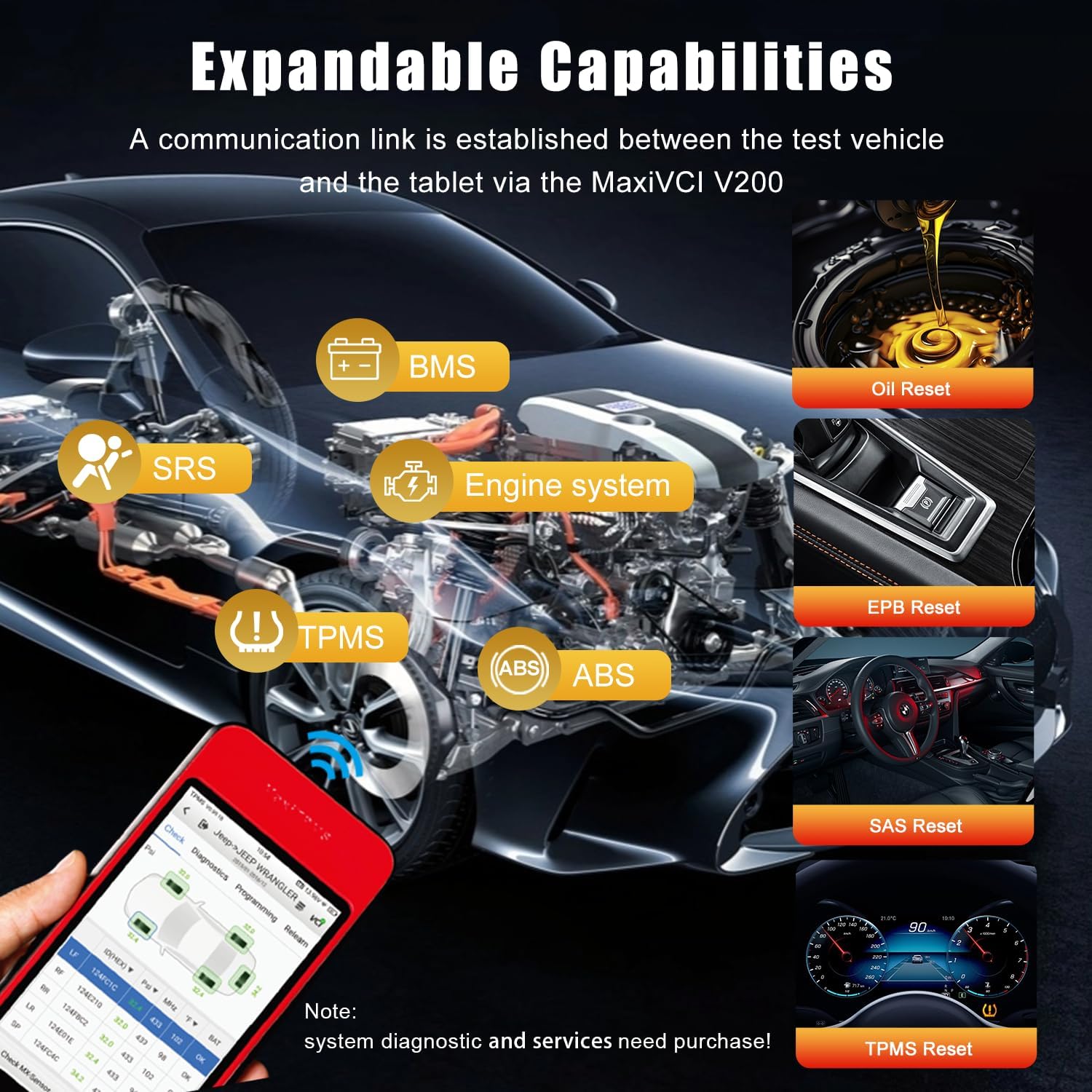 Autel MaxiTPMS ITS600 CV TPMS Programming Tool with Bluetooth VCI Bendix/WABCO Support 2025 Upgrade of ITS600 Pro Activate Read and Relearn CVS-A01 Sensors for Light Medium and Heavy-Duty Vehicles