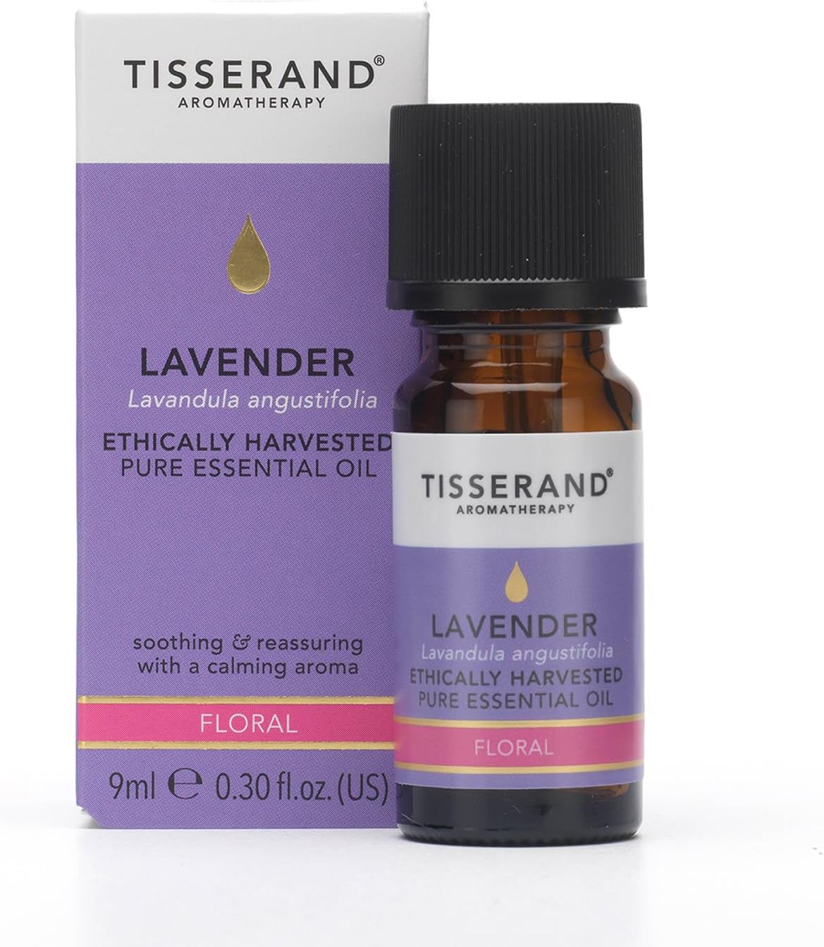 Tisserand Aromatherapy | Lavender – Ethically Harvested Essential Oil | Massage Oil, Aromatherapy Oil , Skin Oil, Oil For Diffuser | 100% Natural Pure Essential Oils |
