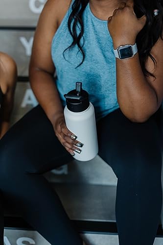 Miniatura 5 de Simple Modern Botella de agua de los Vengadores de Marvel con tapa con pajita, termo de metal de acero inoxidable aislado al vacío  Regalos para