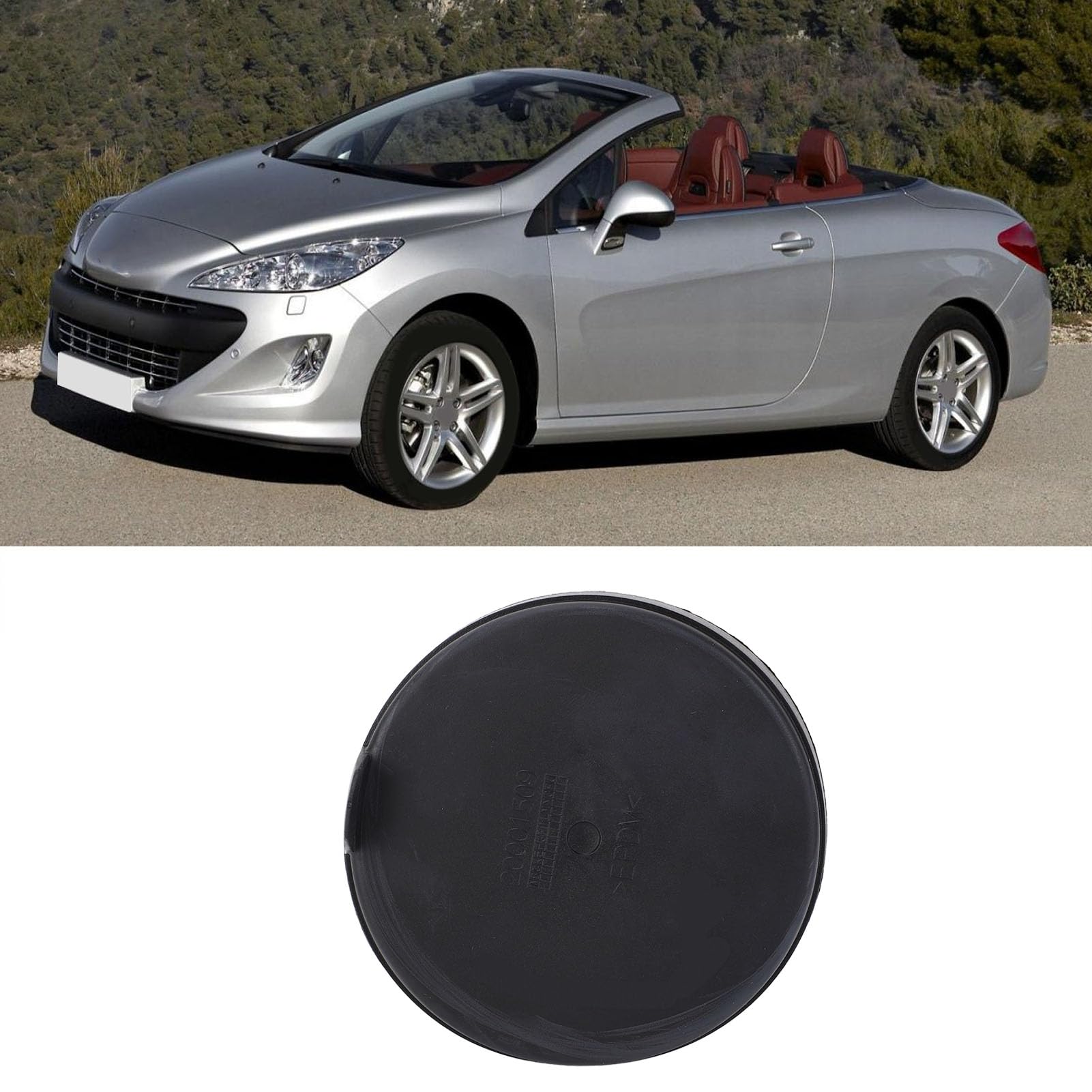 Copertura Antipolvere Ricambio per Fari Auto Compatibile con 308CC C4 Picasso 2008-2013 PP Rinforzato