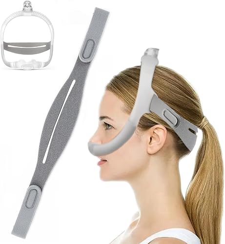 Paquete de 1 correa de repuesto para el casco compatible con Airfit N30i y P30i, material elástico suave de alta calidad, ajustable, suministros de