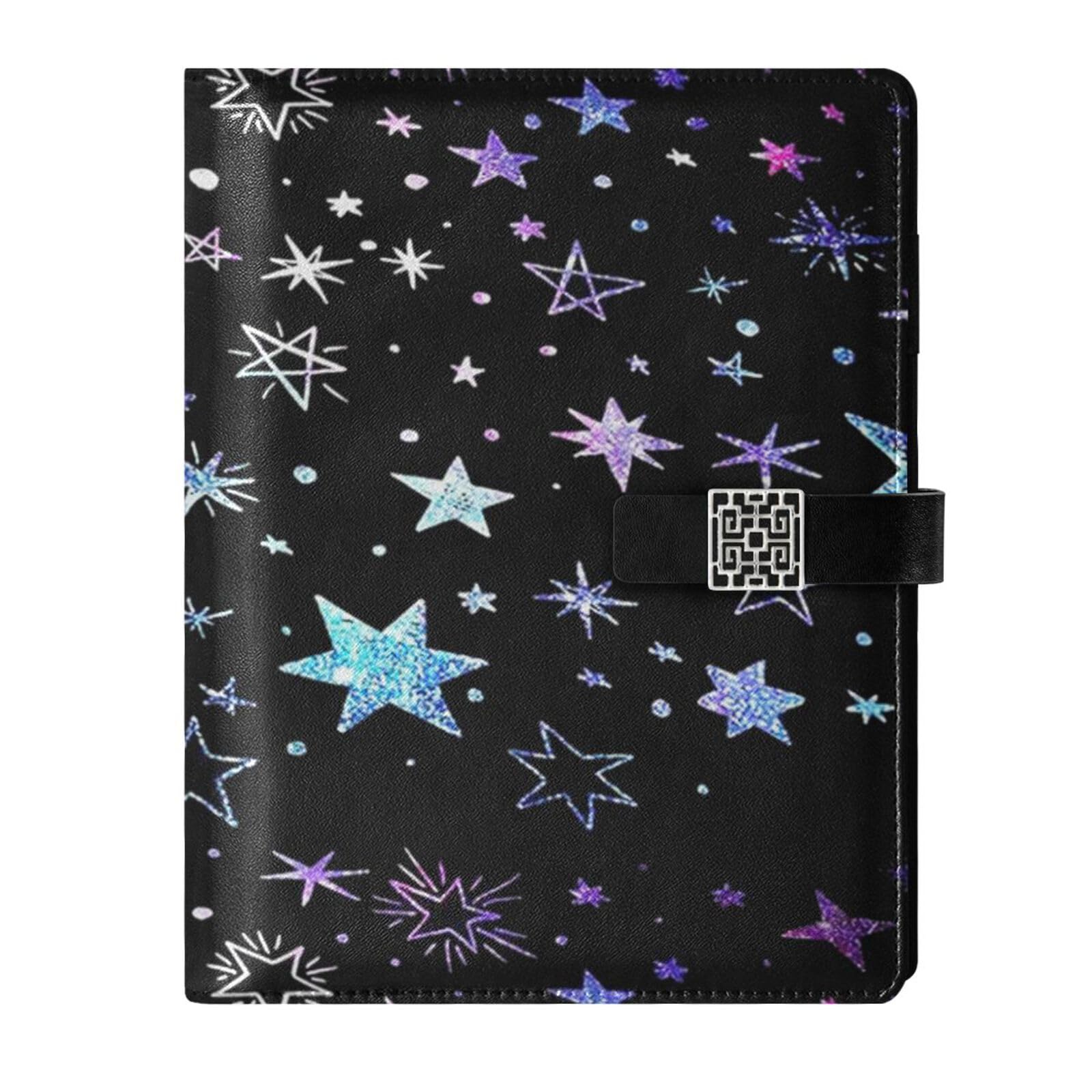 Amazon.co.jp: システム手帳 星空柄 星柄 きらきら A5サイズ ビジネス