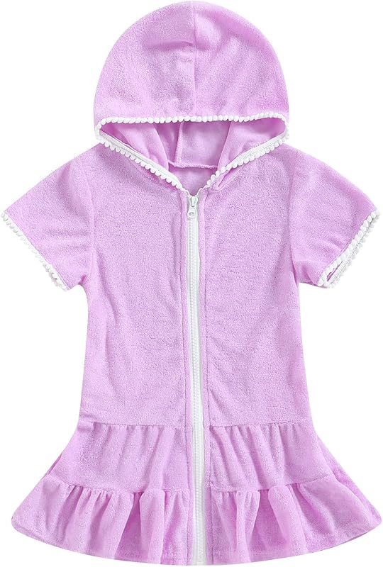 Ropa de baño para niña pequeña, toalla de playa, traje de baño cubierta, traje de baño, artículos esenciales para la playa para bebé de verano
