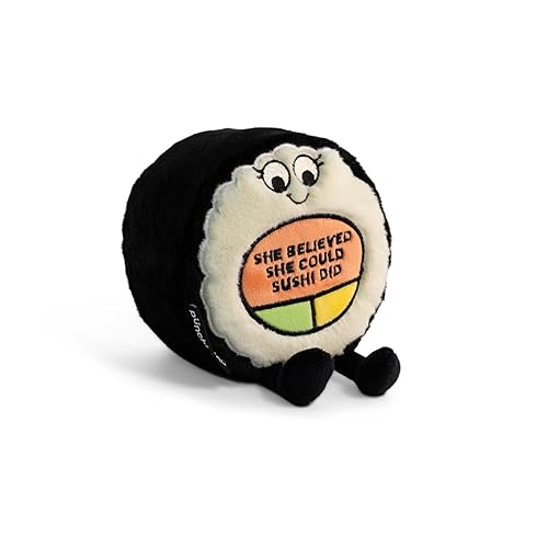 Punchkins Sushi Plushie - She Believed She Could Sushi Did
