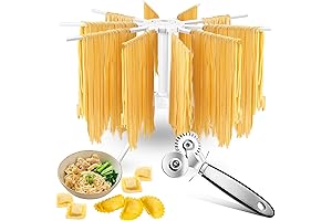 Pasta Maker: Drying Rack and Wheels