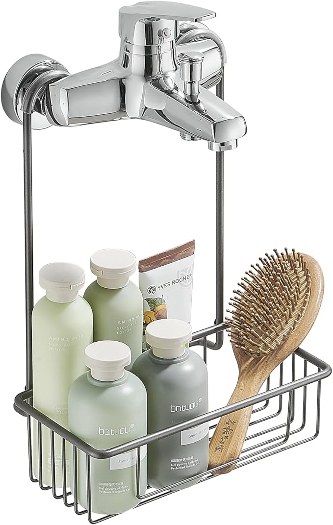 Wopeite Shower Caddy Hanging, Stainless Steel Shower Basket Organizer ...