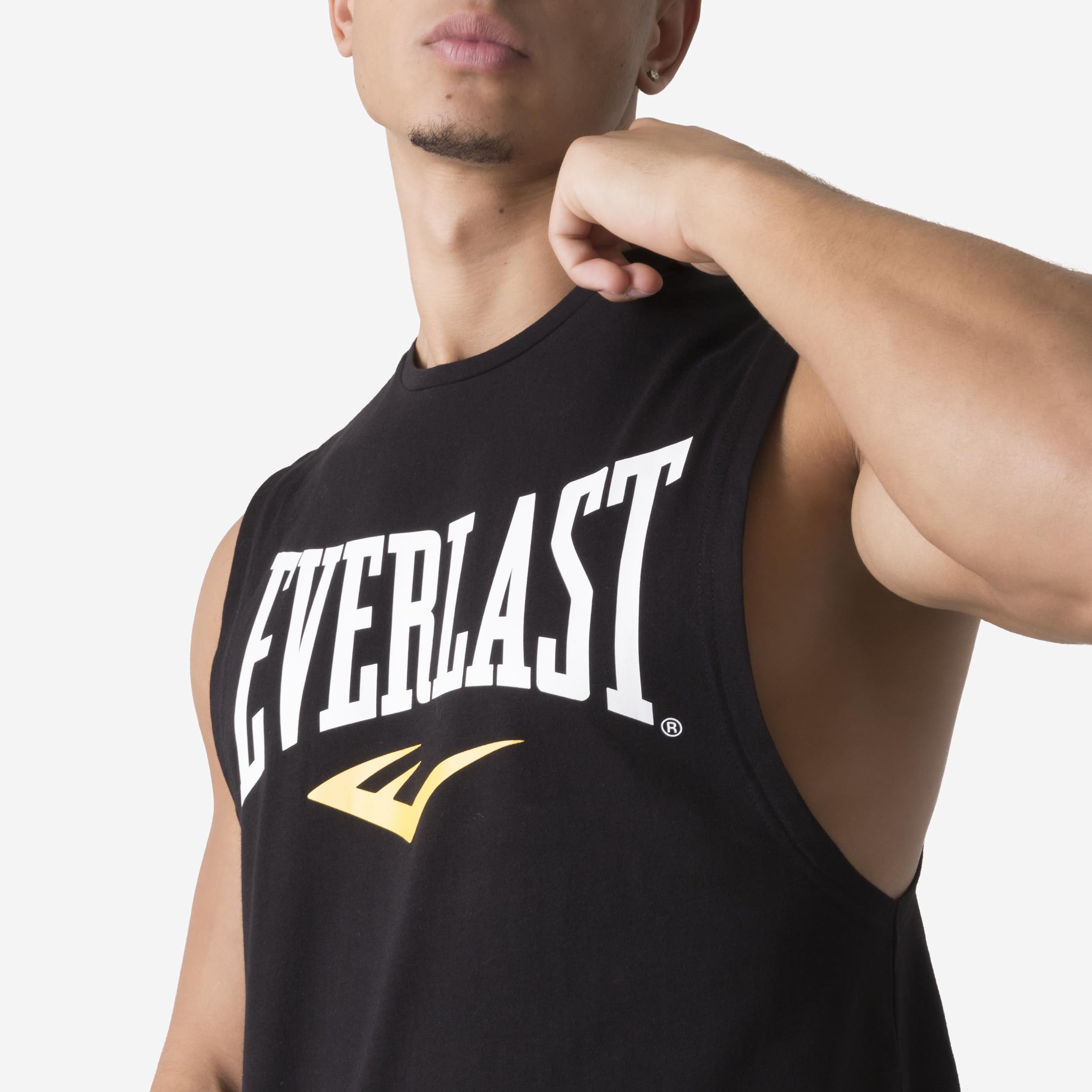 Everlast 2000 Black Tank Top Hombre (Pack de 1)
