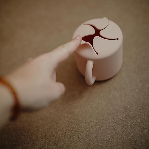 Miniatura 3 de mushie - Taza para merienda contenedor de alimentos a prueba de derrames para niños pequeños y bebés
