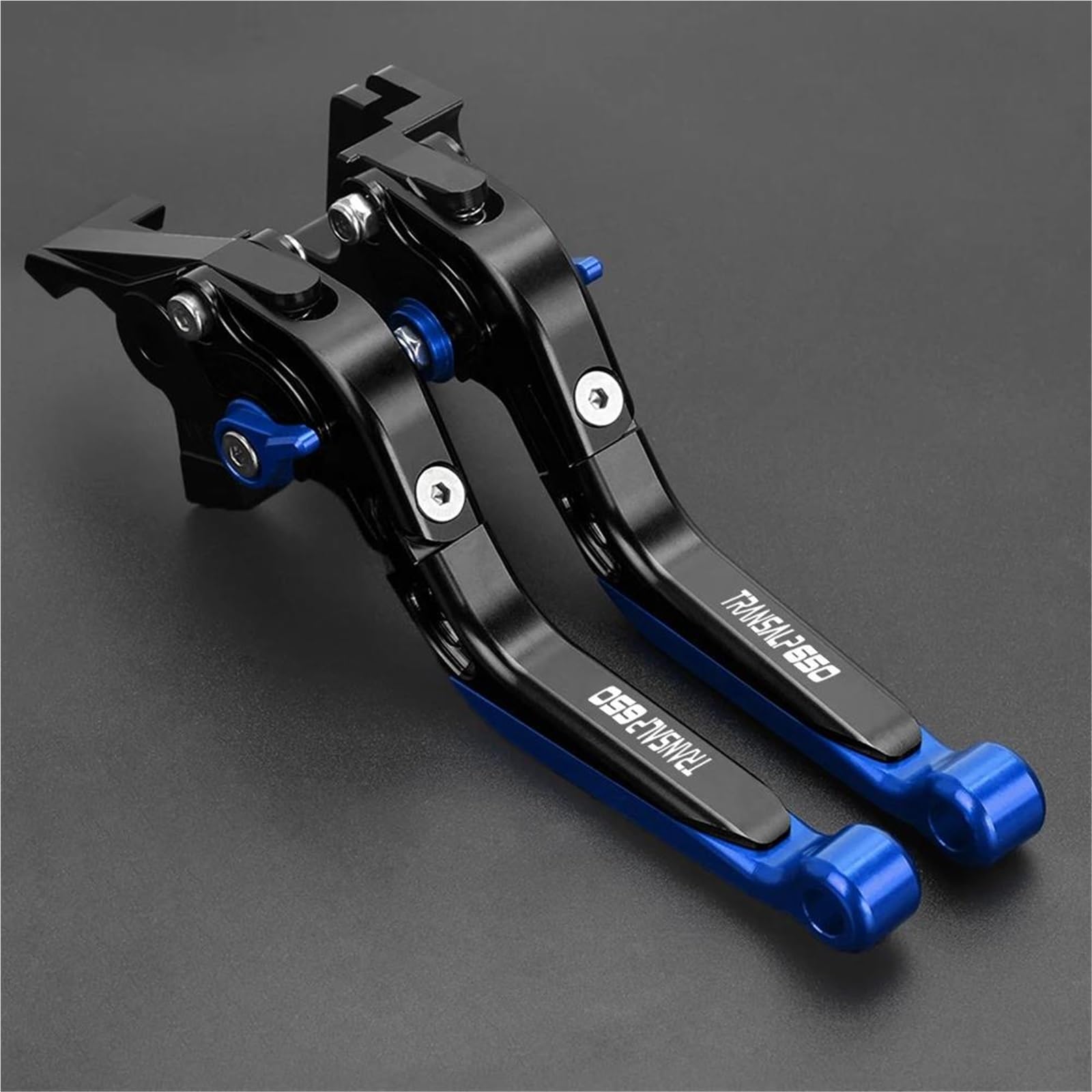 CFSJRXZ Clutch Levers Motorcycle Brake Clutch Lever Non Slip Handlebar Grips for XL 650V Transalp XLV 650 2001-2007 with Handle Bar End Motorbike Brake Lever Handlebar Grips(Color 16)