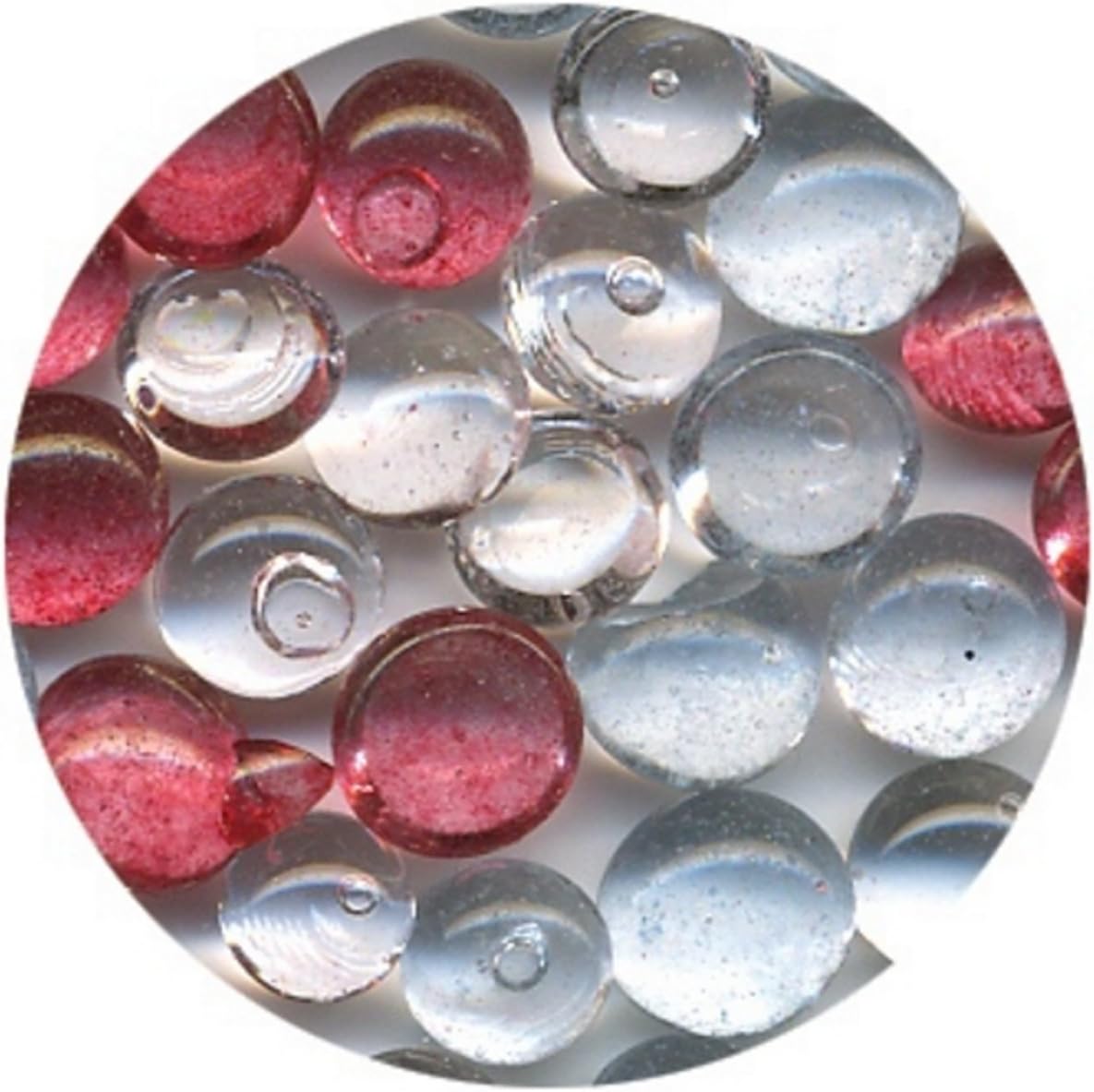 Robins Nest Hydrangea Dew Drops Small Bottle, Blue/Hot Pink/Clear