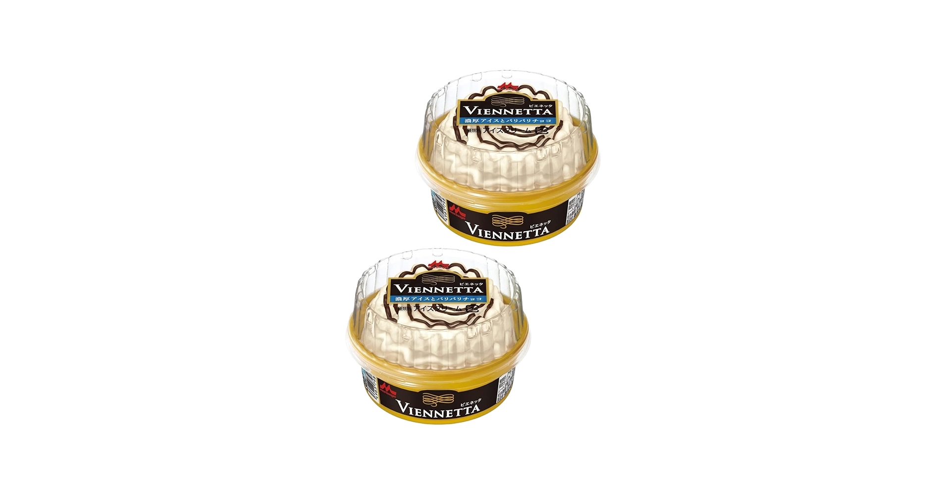 Amazon.co.jp: ビエネッタ バニラ カップ 184ml×2p【冷凍便