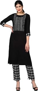 Rayon Printed Kurta Palazzo Set