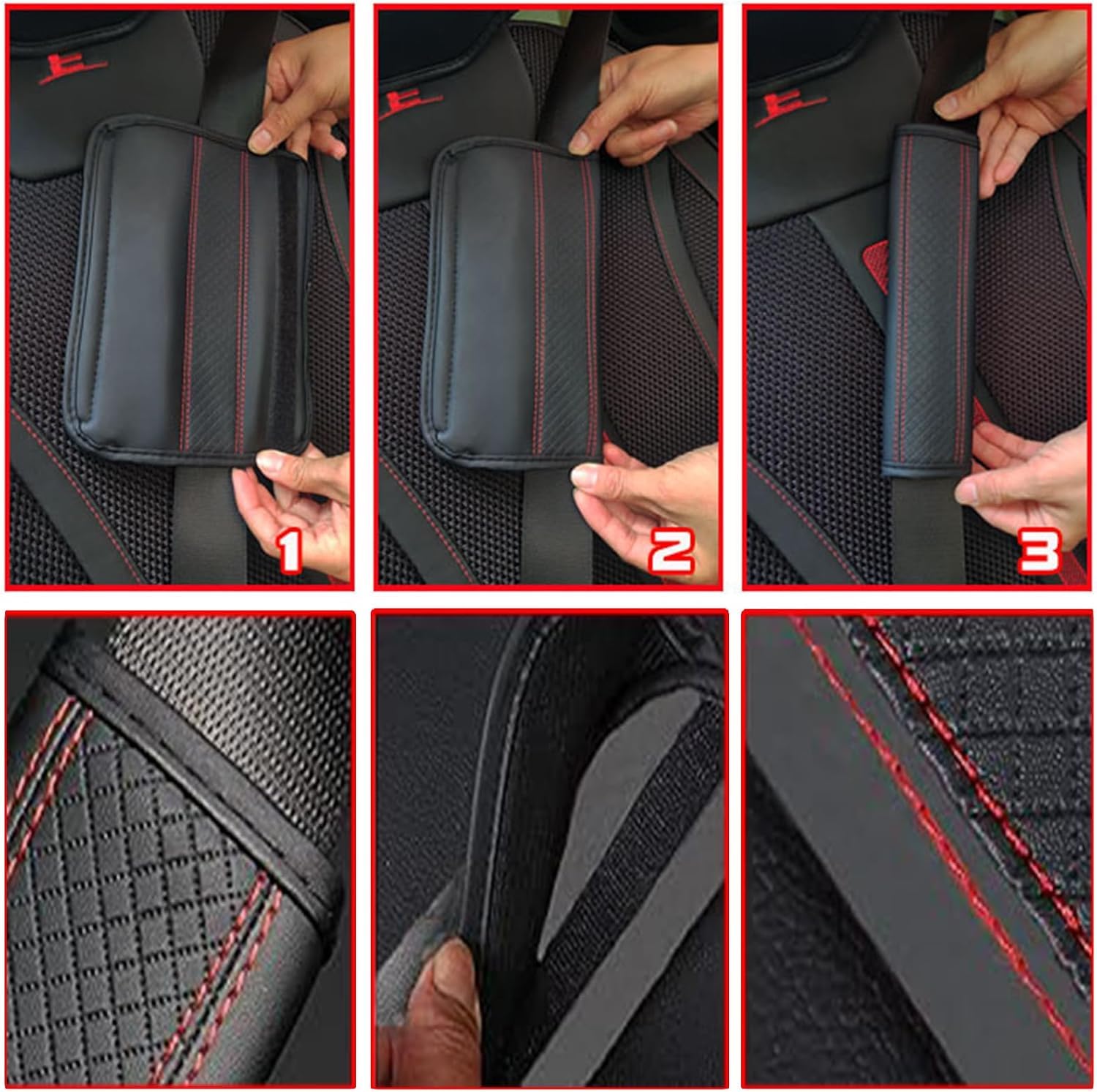 Copricinture Sicurezza per Audi Q6 e Tron ab 2022