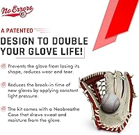 Vista 6 de No Errors WebGem Fielder’s Glove Care System – Formation & Break-in Tool for Baseball Mitts, Holds Shape, Essential Gear, Gift for Players
