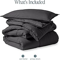 Vista 400 de Bare Home Comforter Set - King/California King Size - Ultra-Soft - Goose Down Alternative - Premium 1800 Series - All Season Warmth