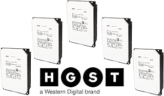 HGST Ultrastar HE10 10TB HDD SATA 6Gb/s 512E ISE 7200Rpm HUH721010ALE600 24x7 8,9cm 3,5Zoll Bulk