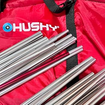 Amazon.co.jp: HUSKY ファイター3-4ドームテント Fighter レッド