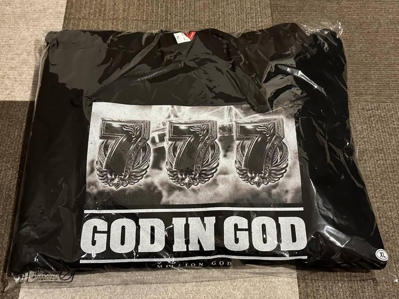 Amazon.co.jp: ミリオンゴッド パーカー XLサイズ MILLION GOD