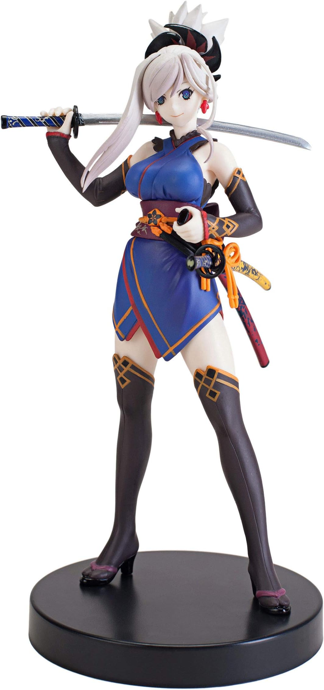 Fate/Grand Order Saber Musashi Miyamoto Servant Action Figure, 6.3"