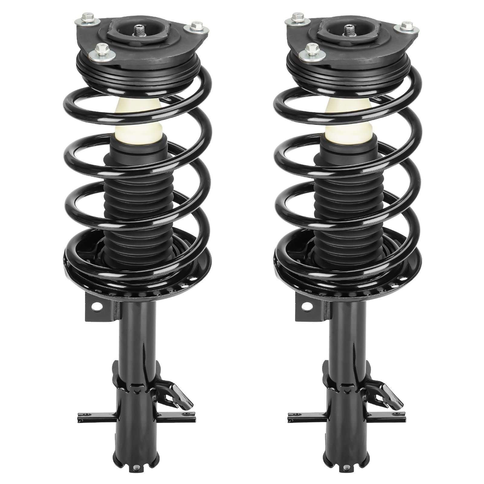 Front Strut Shock Assembly w/Coil Spring Compatible with Nissan Sentra 2007-2012, Replace 172378 172379, Left & Right, 2PCS