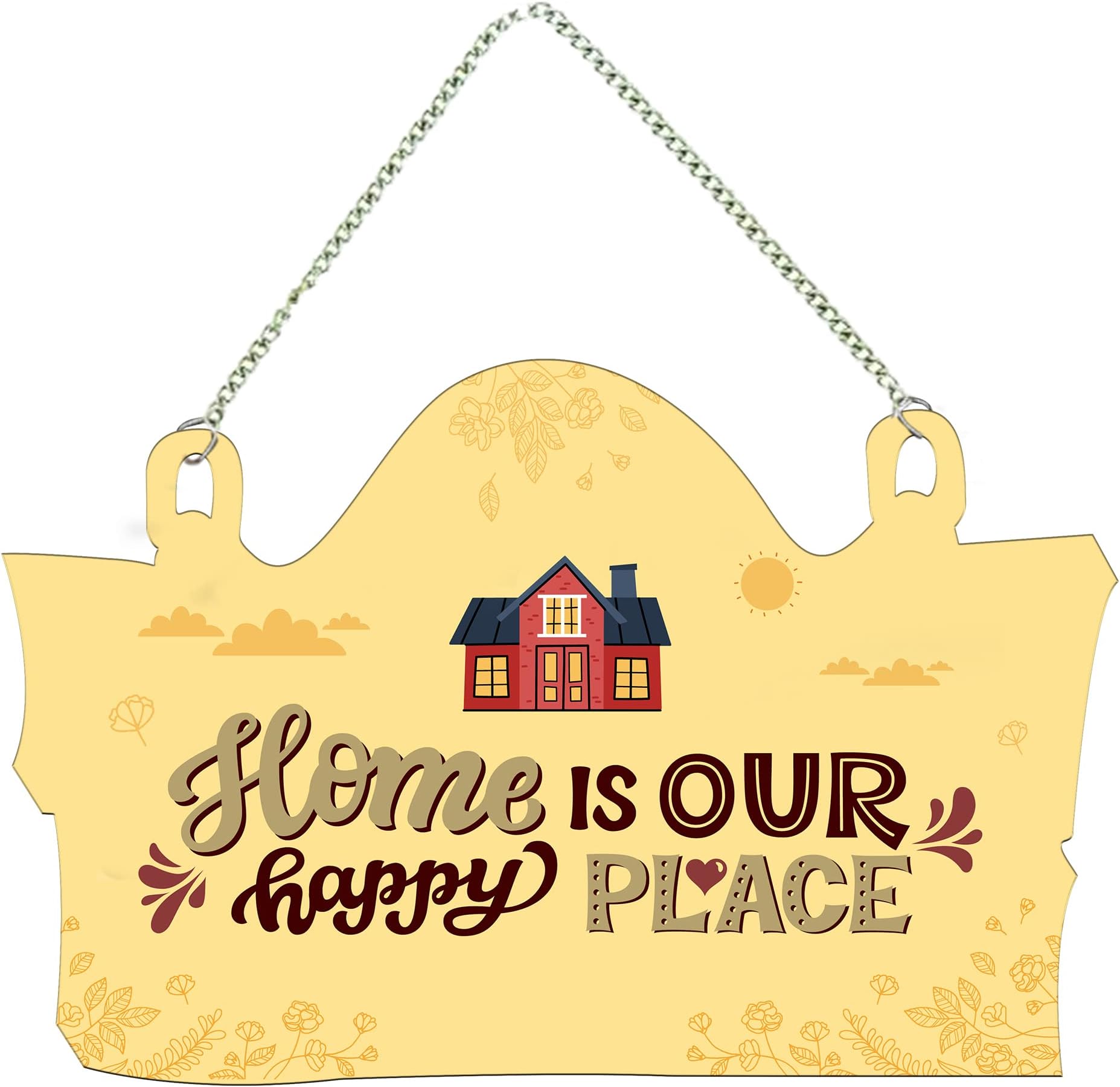 Artvibes Loving Home Quotes Wooden Wall Hanger for Home Decor | Office | Gifts | Bedroom | Wall Art for Living Room Wall | Decoration Wall Hanging Items | Quotes Decorative Items (WH_3705N)