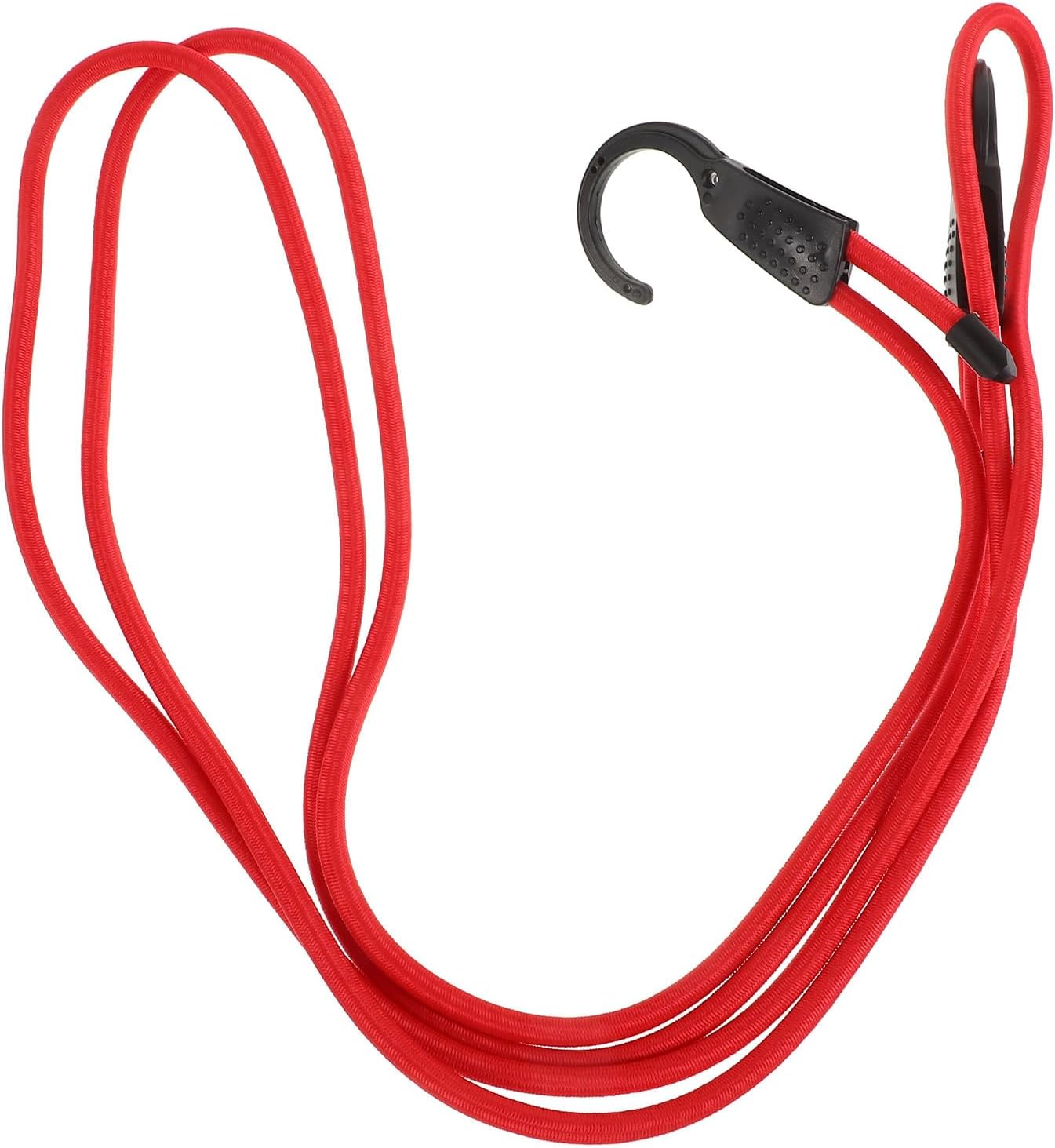 CHILDWEET Heavy Duty Bungee Cord with Metal Hooks, 1pcs Elastic Tie-Down Strap for Car Trunk, Luggage Securing and Outdoor Camping Use