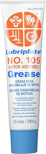 Lubriplate L0034-094 No. 105 Grasa para ensamblaje de motor, 10 oz