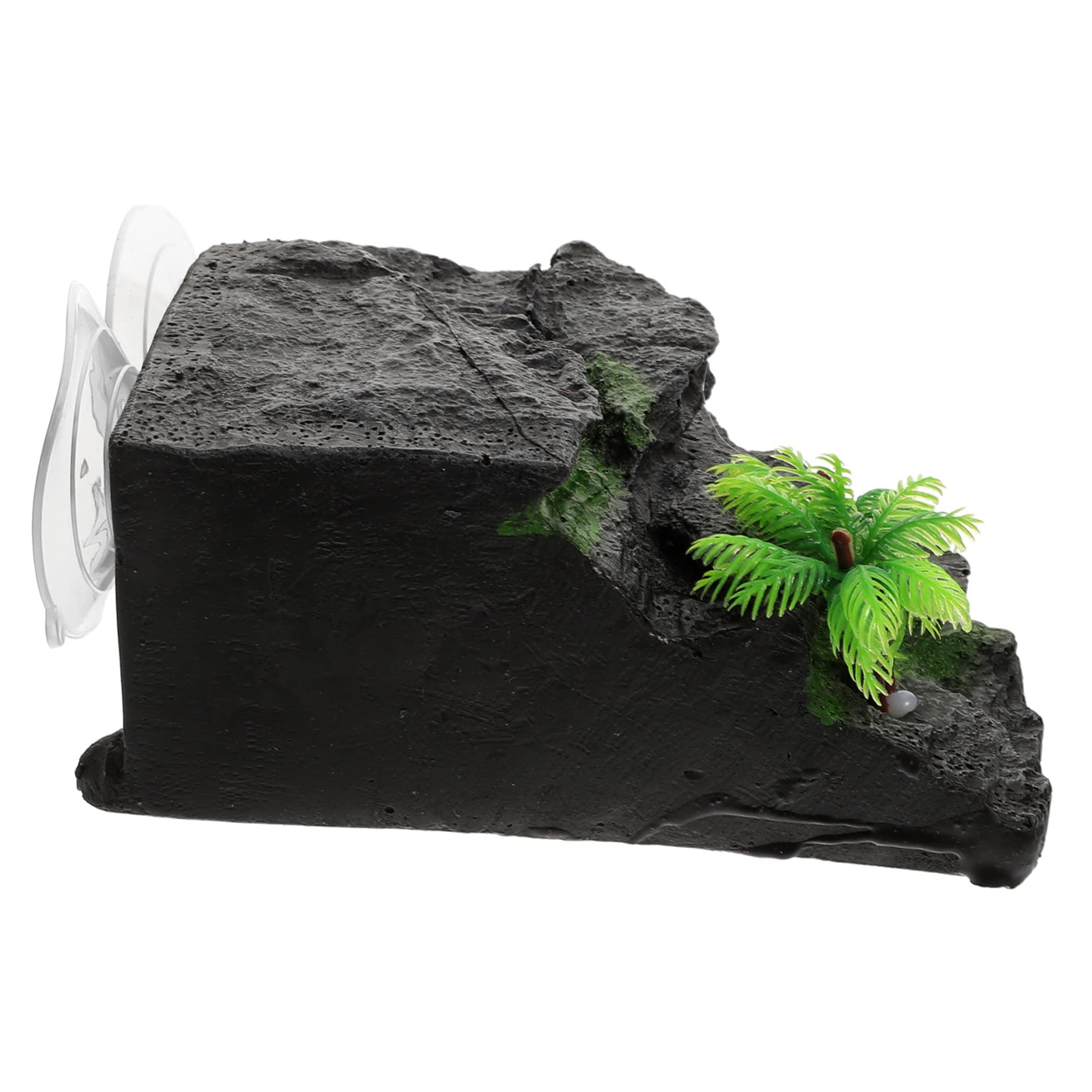 Angoily Piattaforma Pontile Galleggiante Per Tartarughe Molo Per Crogiolarsi Delle Tartarughe Piattaforma Decorazioni Per Acquari D'acqua Resina Sintetica