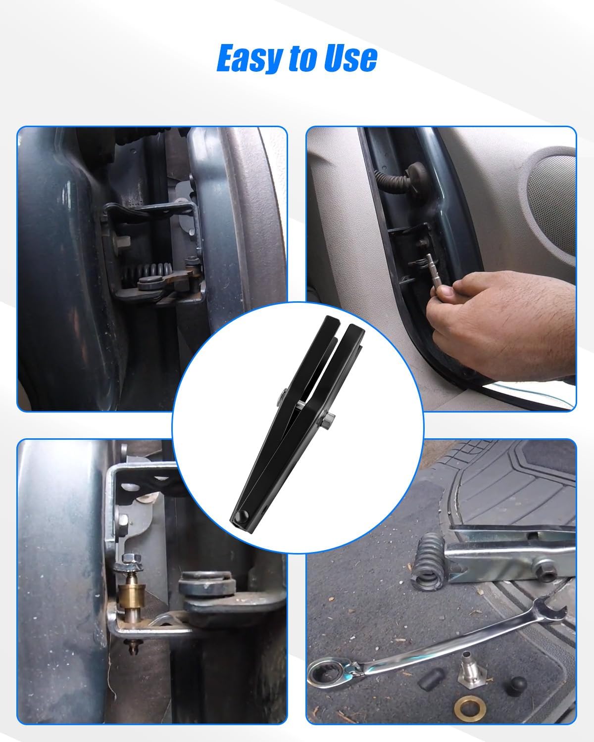 19260063 Door Hinge Roller Kit Fit for Chevy Silverado Suburban Avalanche GMC Sierra Yukon Cadillac Escalade Replace 38300