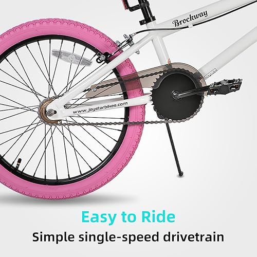 Miniatura 4 de JOYSTAR Brockway Freestyle - Bicicletas BMX para niños de 20 pulgadas y 24 pulgadas, bicicletas para niños de 6 a 14 años y ciclistas de nivel