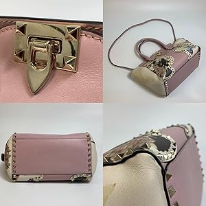 Amazon | (ヴァレンティノ)VALENTINO スタッズ フラワーモチーフ 2WAY  