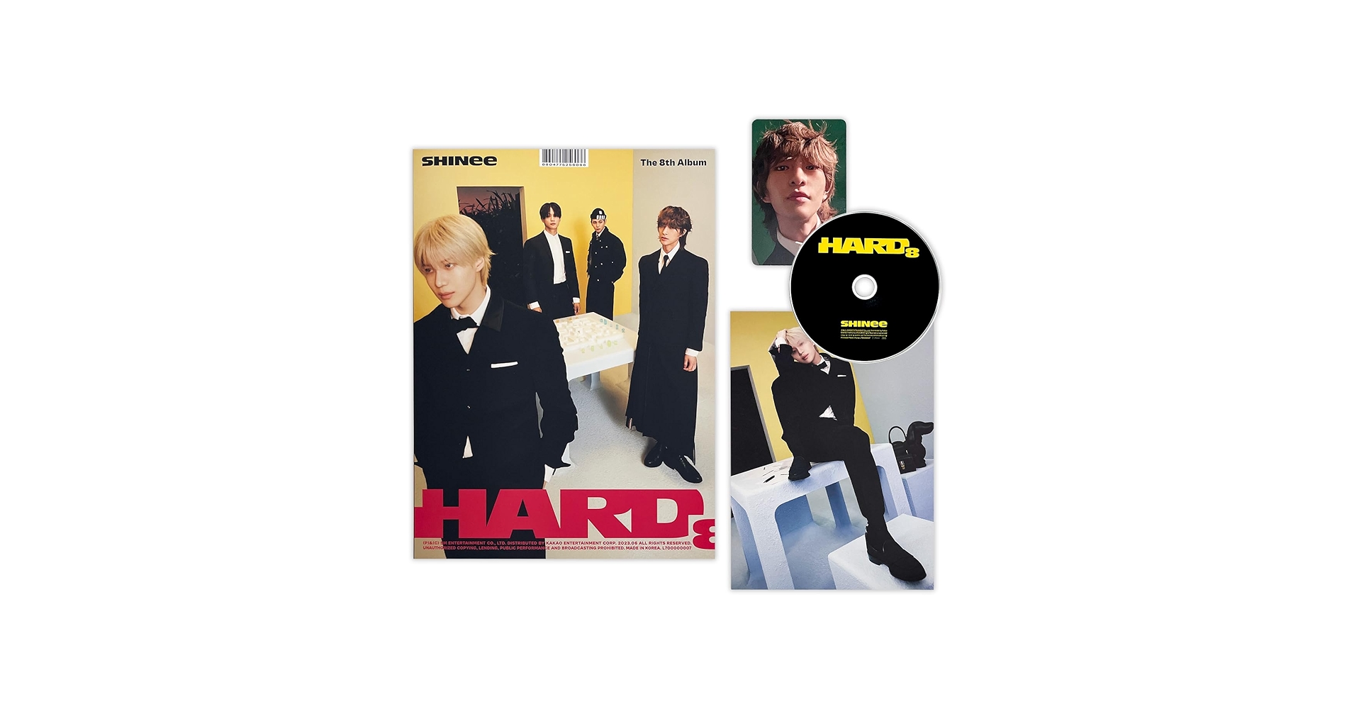 SHINee「HARD」8th Album 全９種 新品未開封　オマケ付き shinee-hard-8th-album-digipack