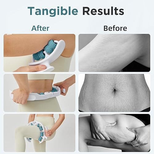 Miniatura 2 de Masajeador manual de celulitis para piernas y muslos, herramienta de drenaje linfático, lanzador de fascia de mano para tejido profundo, removedor