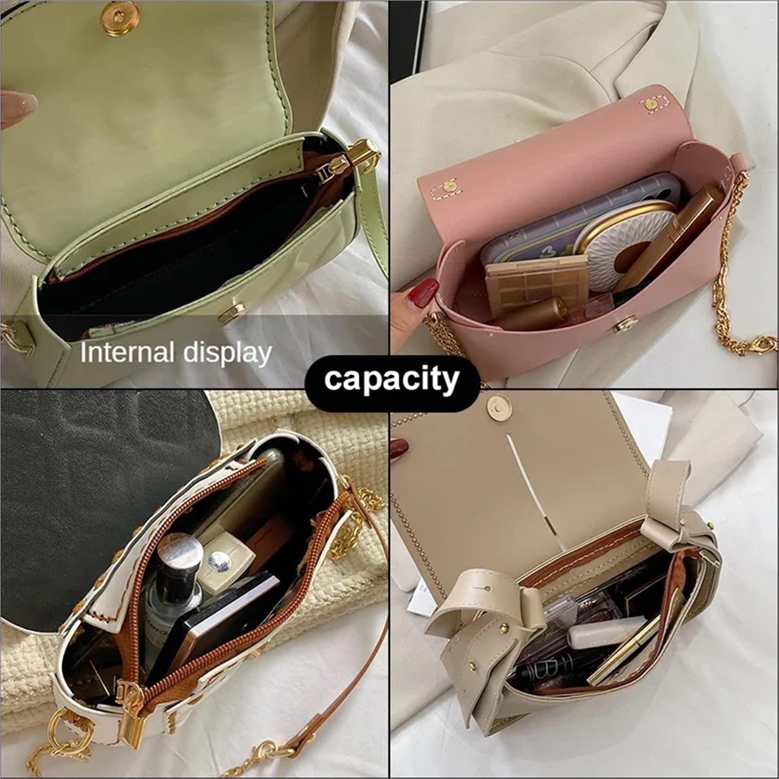 Kit de Bricolaje para Hacer Bolsas Conjunto de Bolso Hecho a Mano, Material for Coser a Mano, Kit de Bricolaje for Hacer Bolsos con Correa de Hombro, Kit for Coser a Mano el Bolsillo, Bolso Bandolera