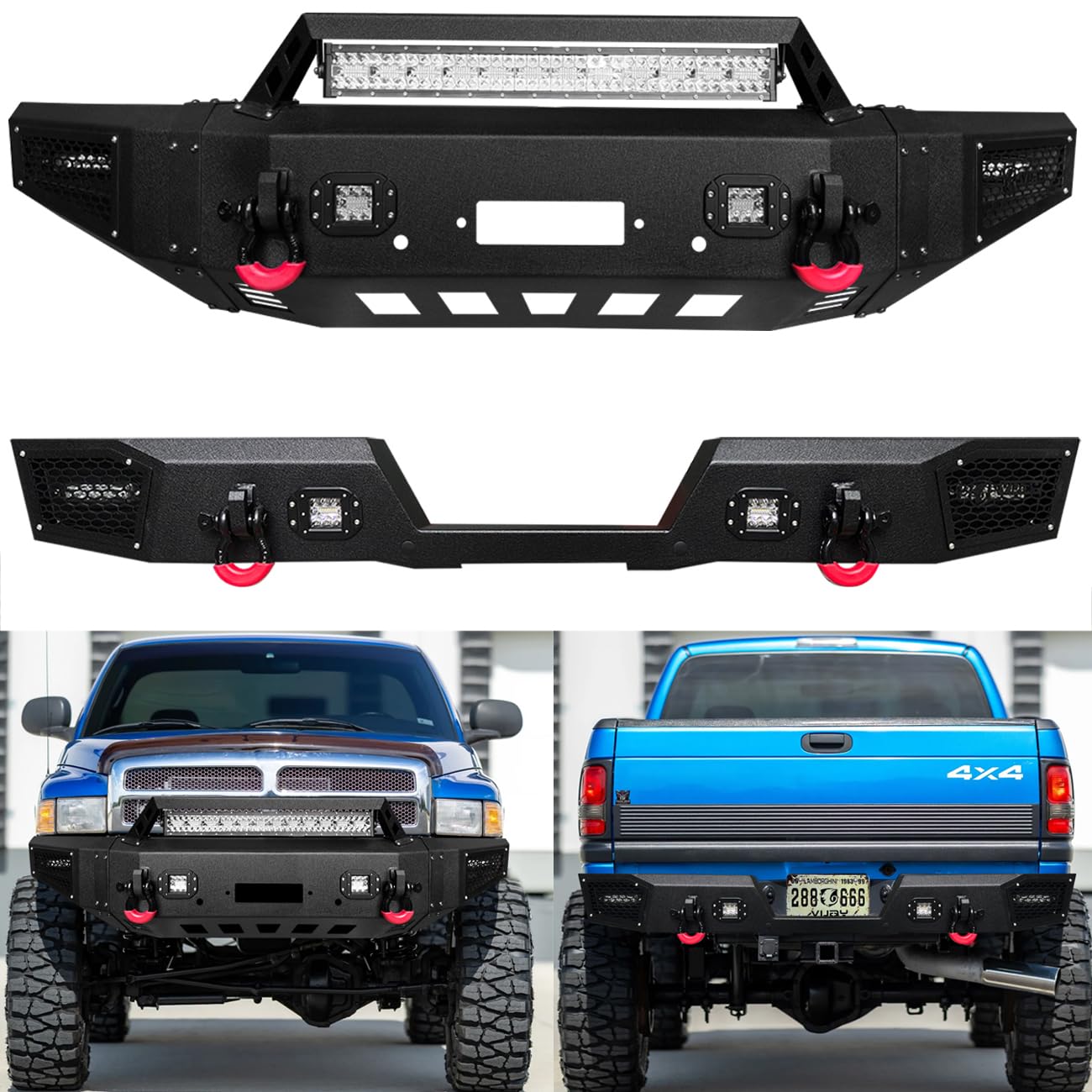 Vijay Front and Rear Bumper Set