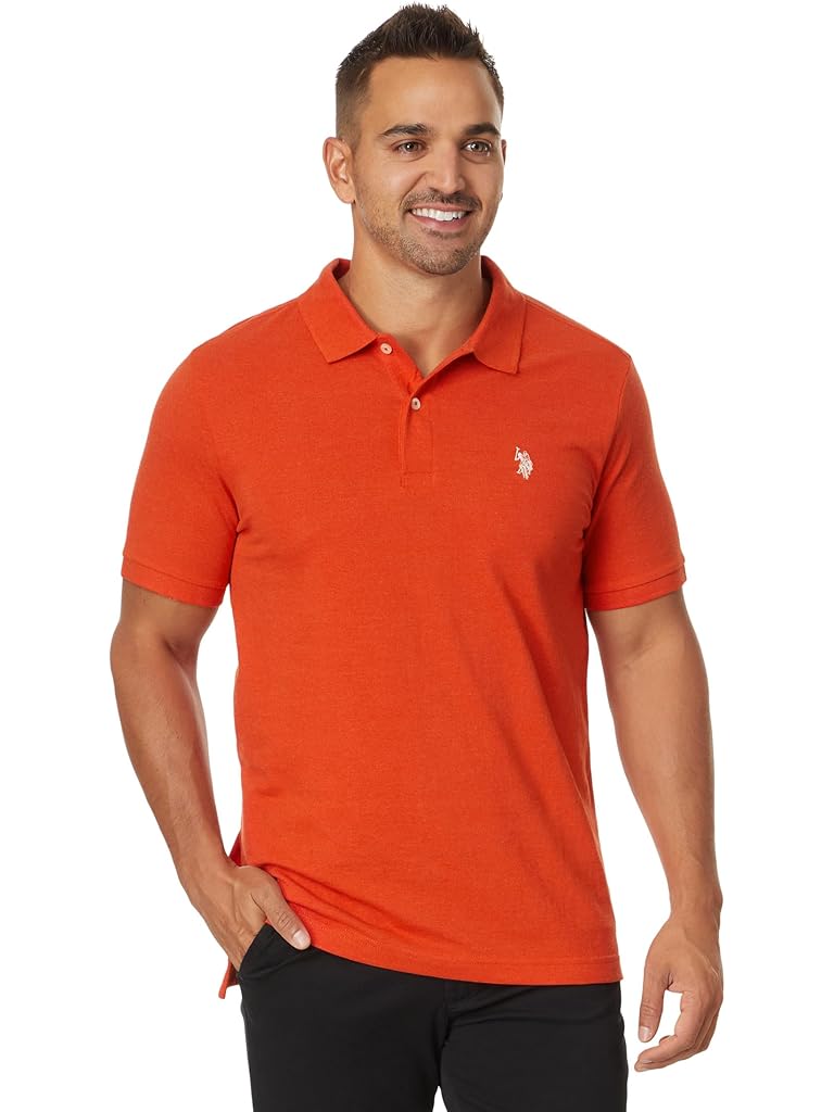 U.S. POLO ASSN. Solid Cotton Pique Polo with Small Pony