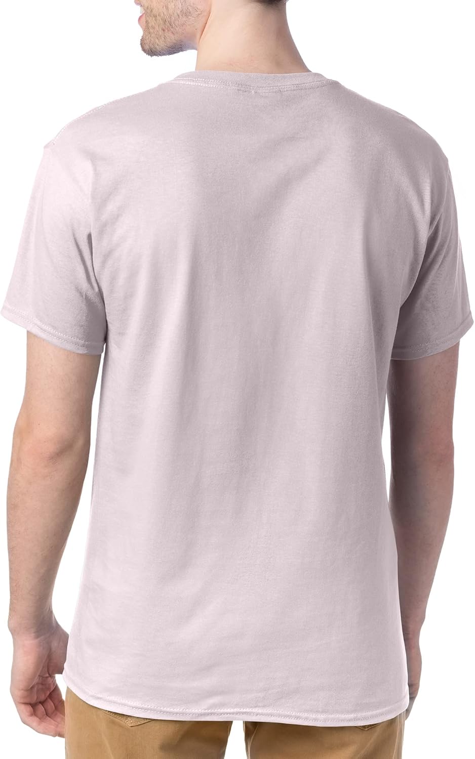 Vista 7 de Hanes ComfortSoft - Camiseta de manga corta para hombre (paquete de 4)