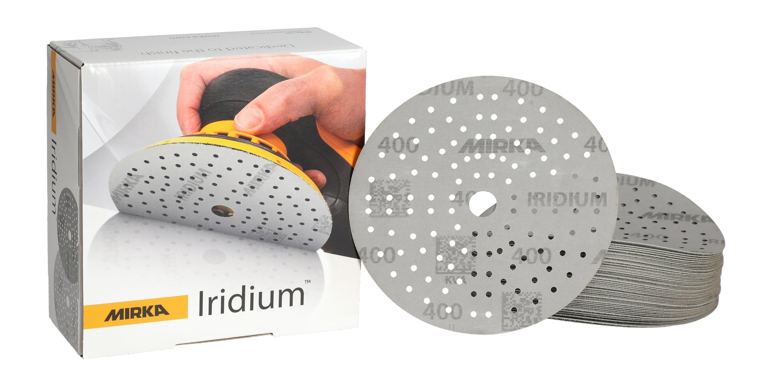 Mirka Iridium 400G éviter encrassement ponçage finition poussière