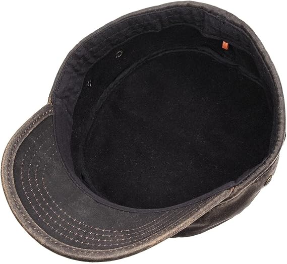 Stetson Datto Army Cap Cotton Military Lined UV Protection Water-Shedding Men Fall Winter