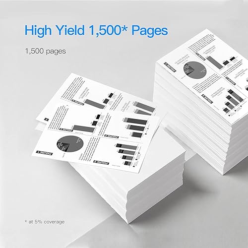 Miniatura 3 de LxTek Cartucho de tóner de repuesto compatible para HP 83a cf283a compatible con Laserjet Pro MFP M125nw M201dw M225dw M201n M125a M127fw M127fn (1