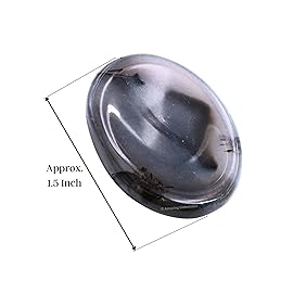 Amazing Gemstone Dendrite Agate Worry Stone Crystals and Healing Stones - Worry Stones for Stress Relief Gifts - Piedra Crystal Fidget for Meditation - Unique Stocking Stuffers and Birthday Gifts