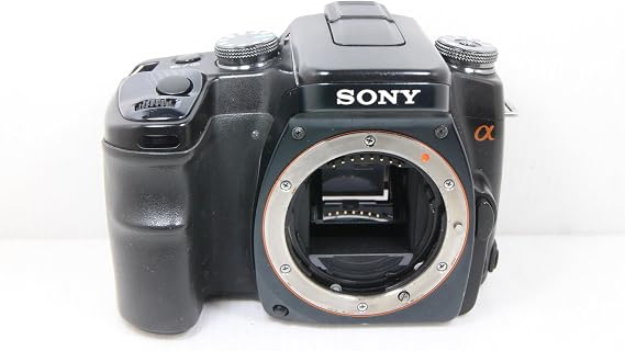 Sony Alpha 100 Digital SLR Camera Zoom Lens Kit Black DSLRA100K/B