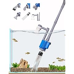 UPETTOOLS Aquarium Gravel Cleaner - Electric Automatic Removable Vacuum Water Changer Sand Algae Cleaner Filter Changer 110V/28W