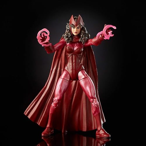 Miniatura 9 de Marvel Legends Serie exclusiva Family Matters, paquete de 3 figuras de acción de 6 pulgadas con Magneto, Quicksilver, y La vruja escarlata