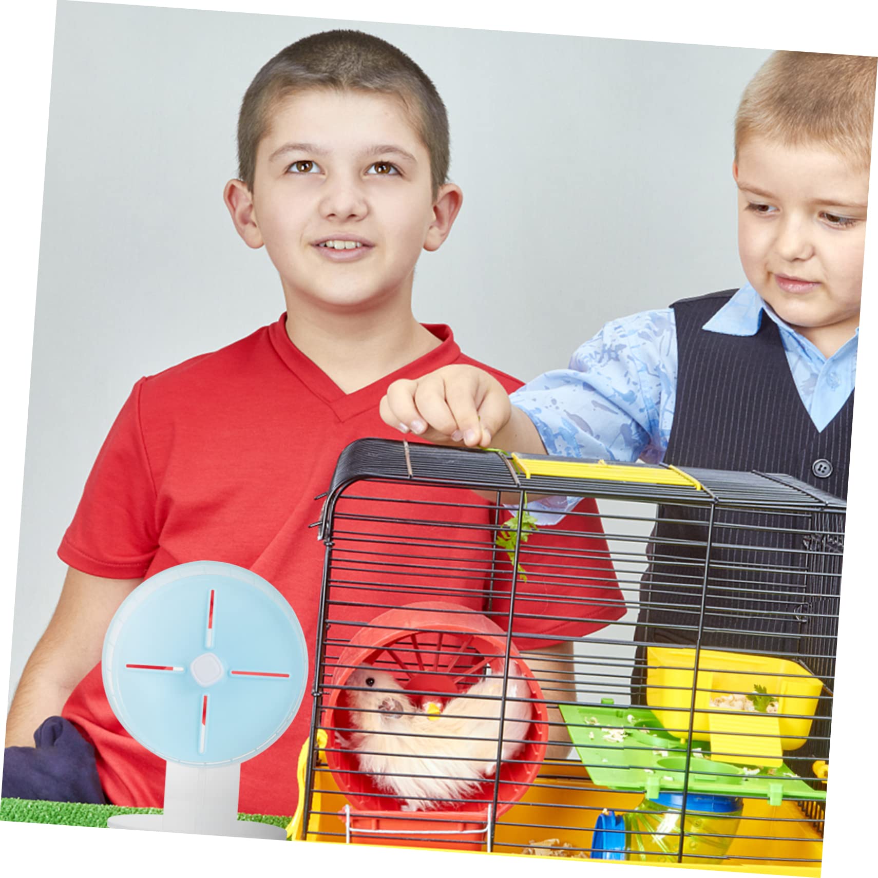 Toyvian Roue De Course pour Hamster Roue Exercice pour Hamster Jouet De Course pour Petits Animaux Exercice pour Silencieuse pour Petits Animaux