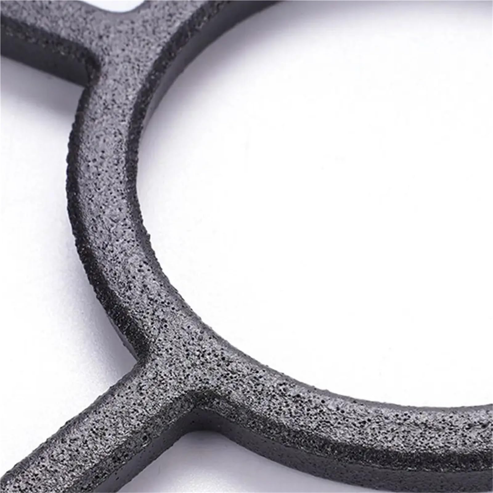 Anillo de soporte para wok, Rejilla for estufa de gas, 2 salvamanteles antideslizantes hierro fundido
