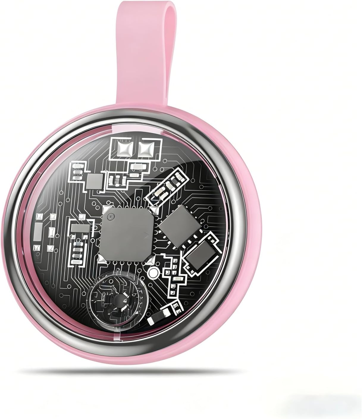 1 Pack Tracker for iOS and Android Bluetooth Tracker Smart Tags Compatible with Apple Find My (iOS) & Google's Find Hub Item Locator for Keys, Luggage, Wallet, Vehicles