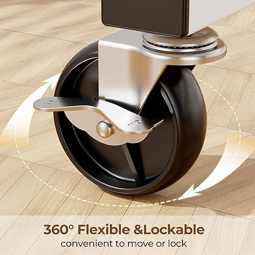 Miniatura 6 de Perchero portátil para ropa, 46.5 pulgadas de largo, resistentes estantes de ropa para colgar ropa, armario de metal, organizador de almacenamiento