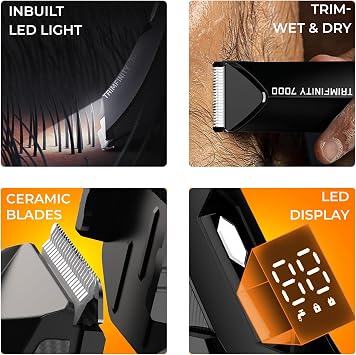 urbangabru Trimfinity 7000 Body Trimmer for Men