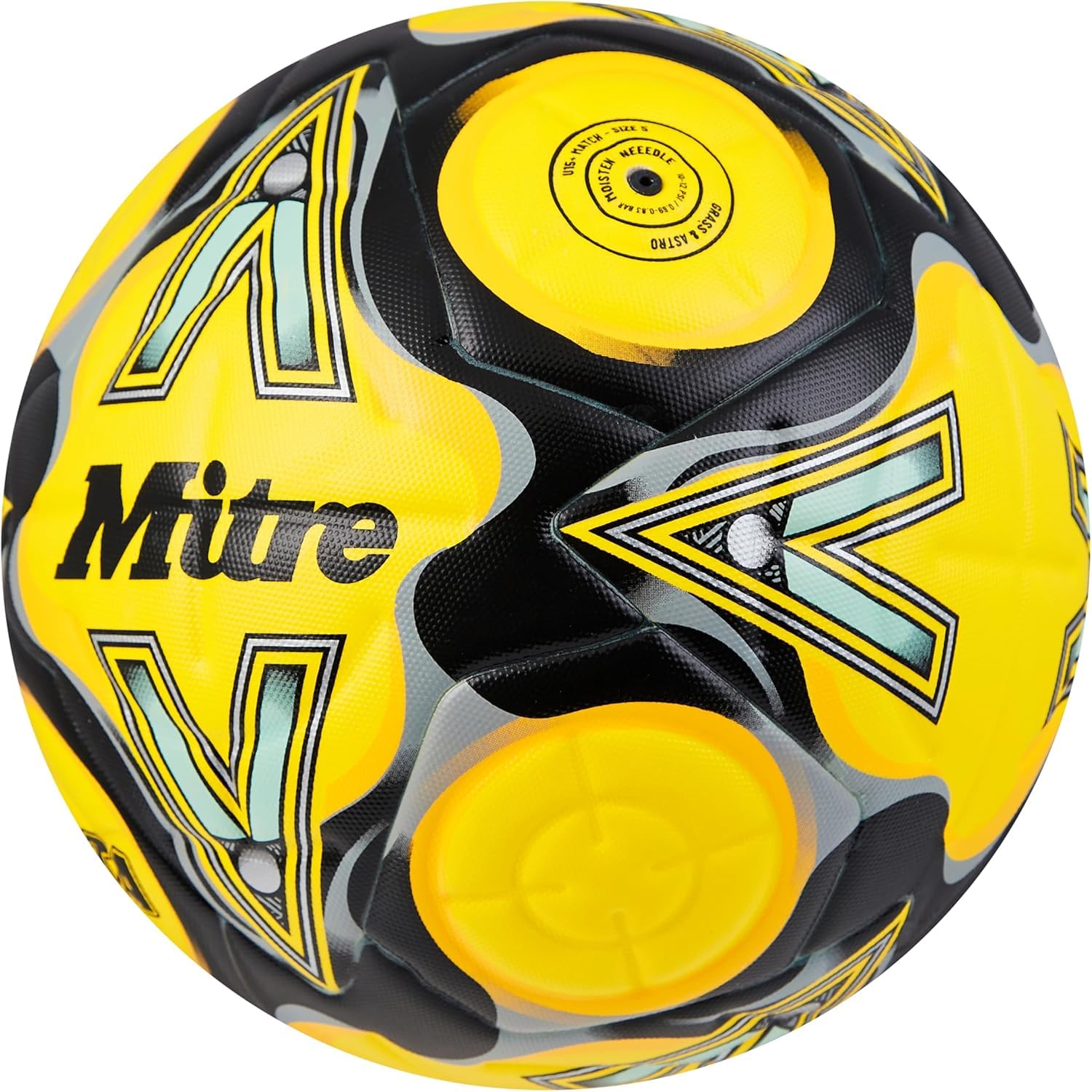 Mitre Delta Football | Extrem strapazierfähig | Verbesserte Präzision und dauerhafte Performance Fußball